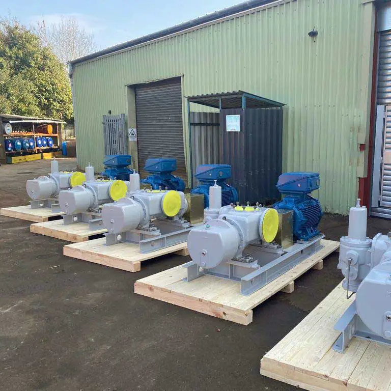 Advantages of screw pumps