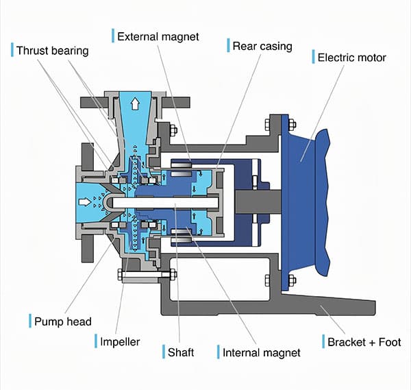 How to Use Magnetic Drive Pumps Correctly？
