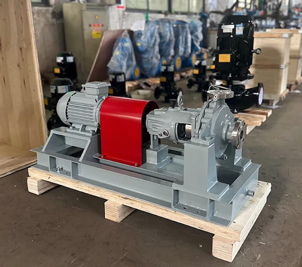 Omron Tech Pumps, Italian Customer Agree on Chemical Centrifugal Pump Purchase