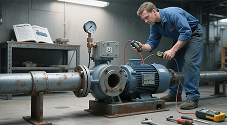 How to Check if the Pump Rotation Direction Is Correct