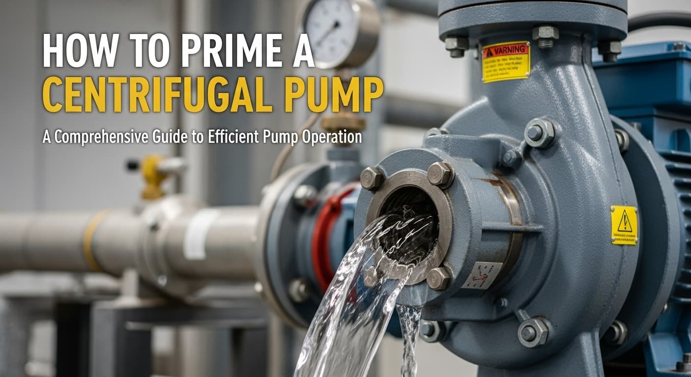 How to Prime a Centrifugal Pump？