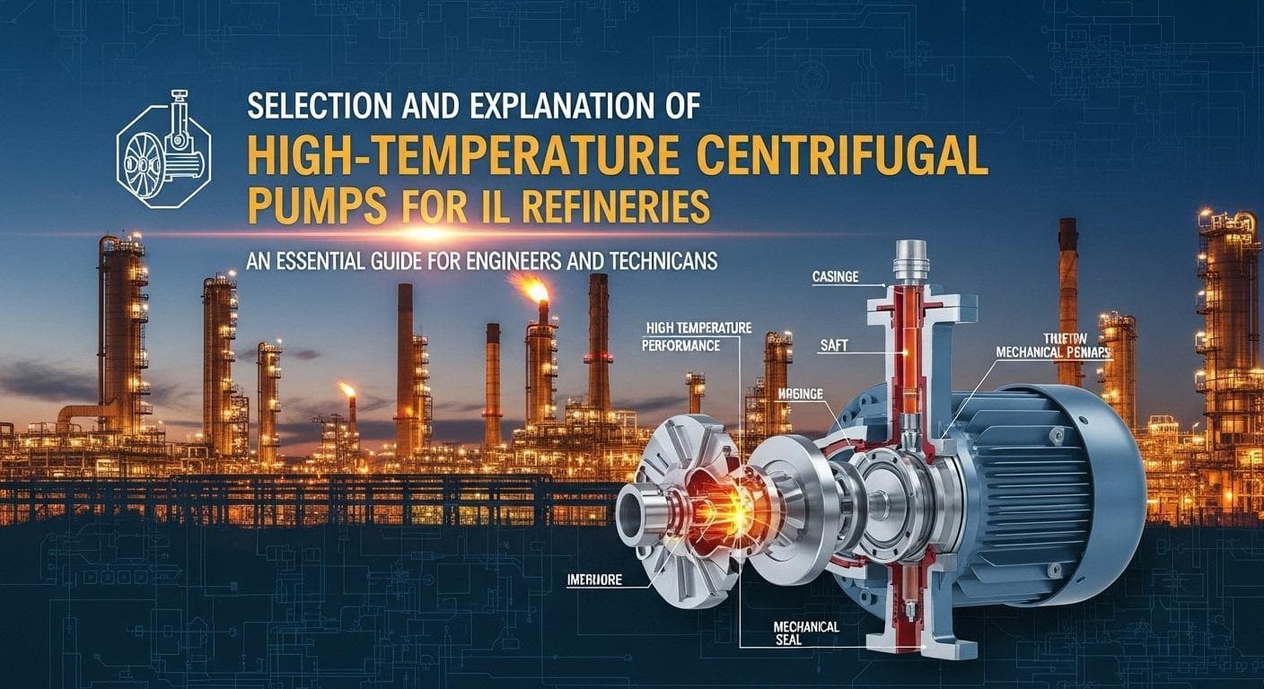 High Temperature Centrifugal Pump for Refinery