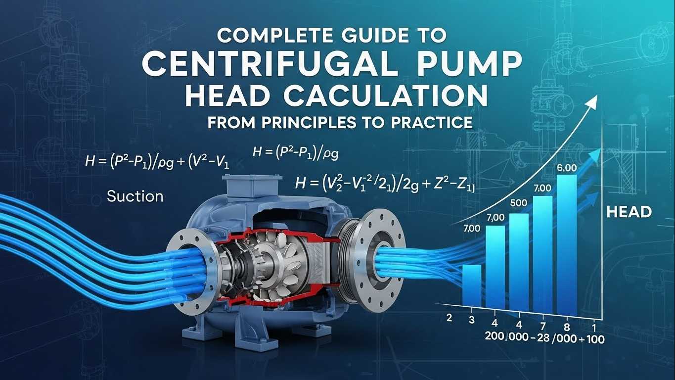 Complete Guide to Centrifugal Pump Head Calculation: From Principles to Practice