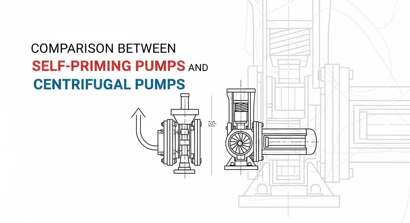 Comparison Between Self-Priming Pumps and Centrifugal Pumps