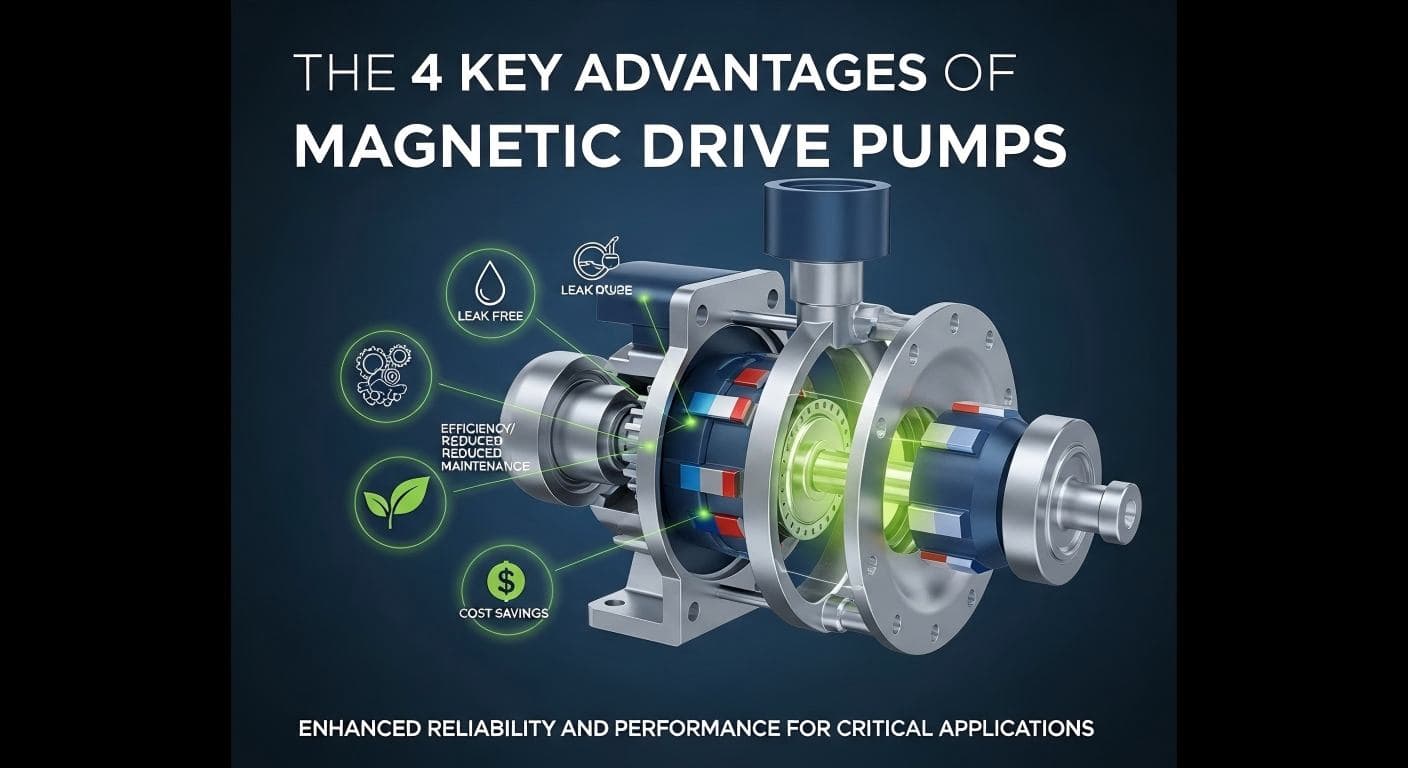 The 4 Key Advantages of Magnetic Drive Pumps