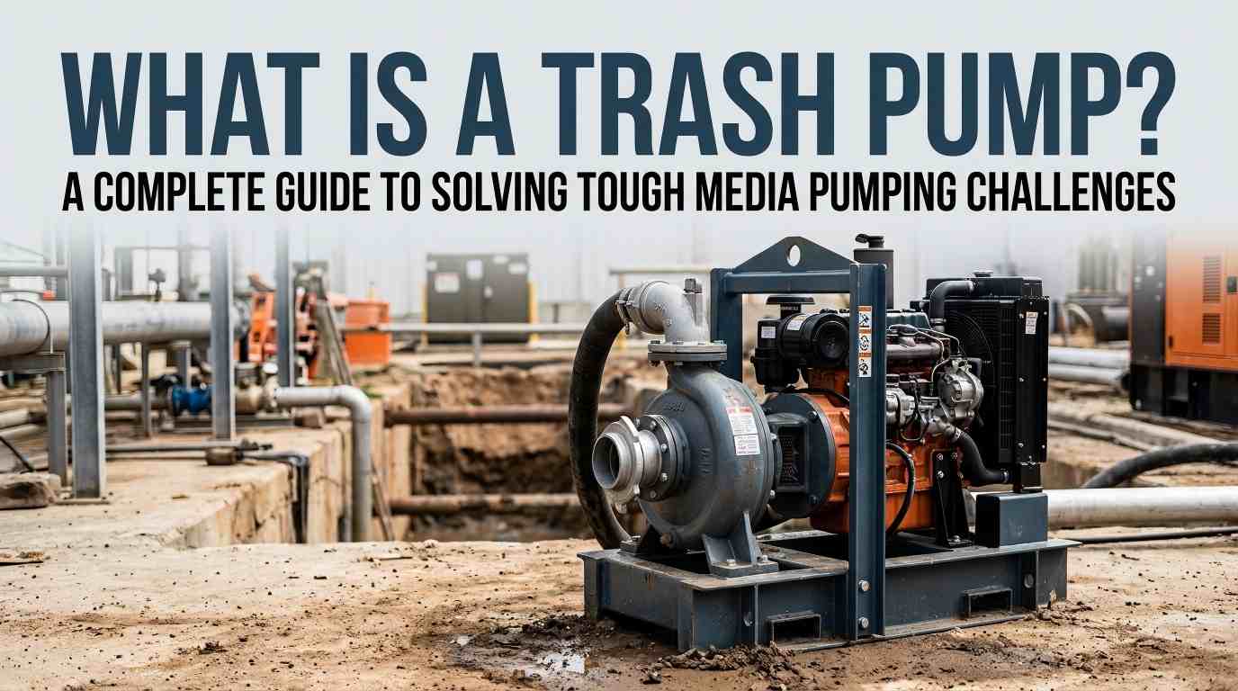 What is a Trash Pump? A Complete Guide to Solving Tough Media Pumping Challenges