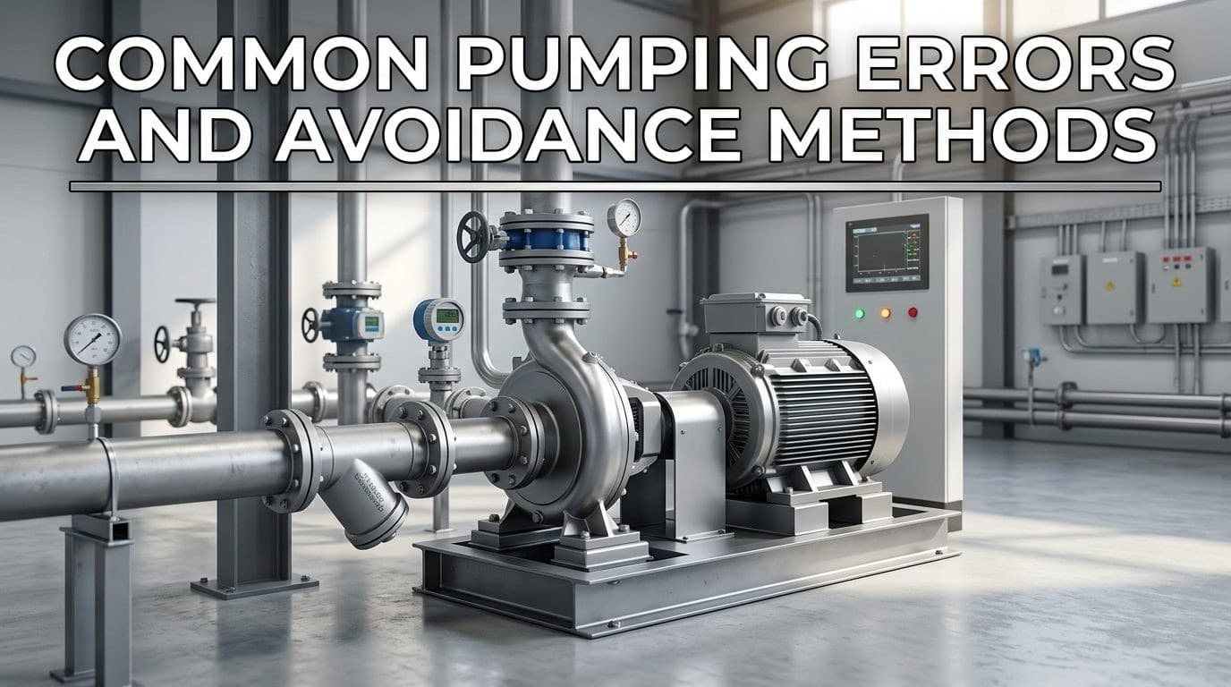 Common Pumping Errors and Avoidance Methods