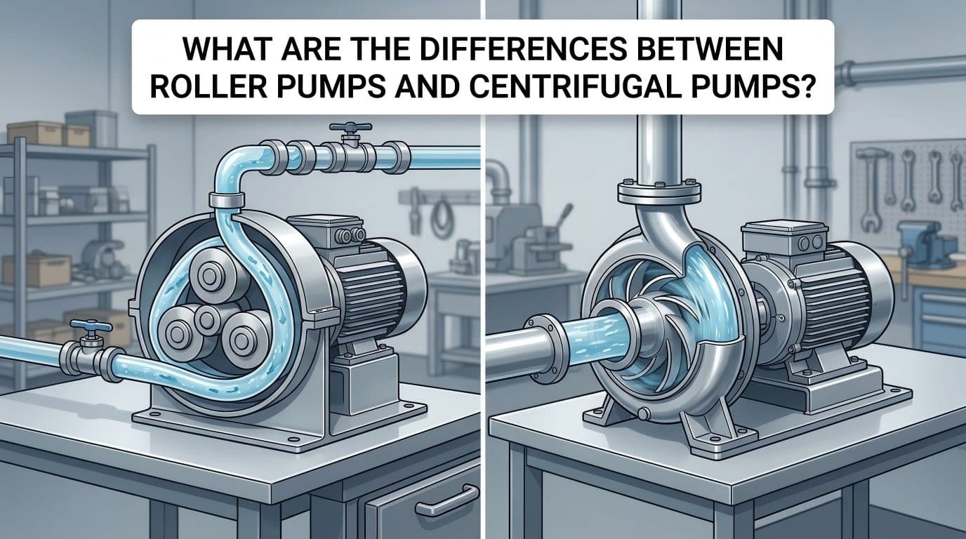What Are the Differences Between Roller Pumps and Centrifugal Pumps?