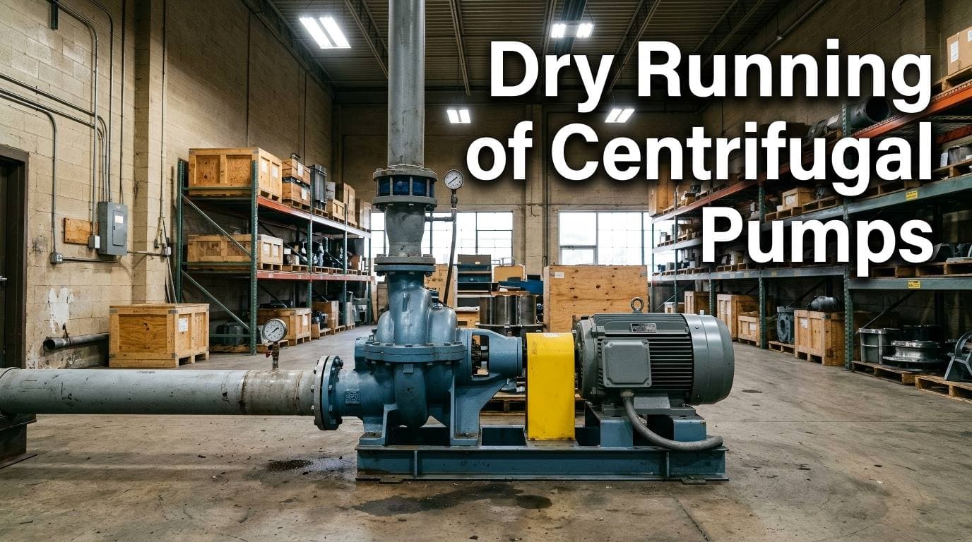 What is Dry Running of Centrifugal Pumps?