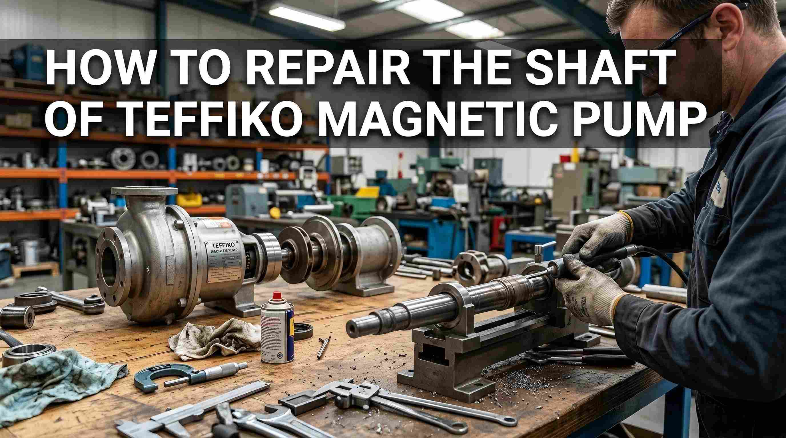 How to Repair the Shaft of Omron Tech Pumps Magnetic Pump