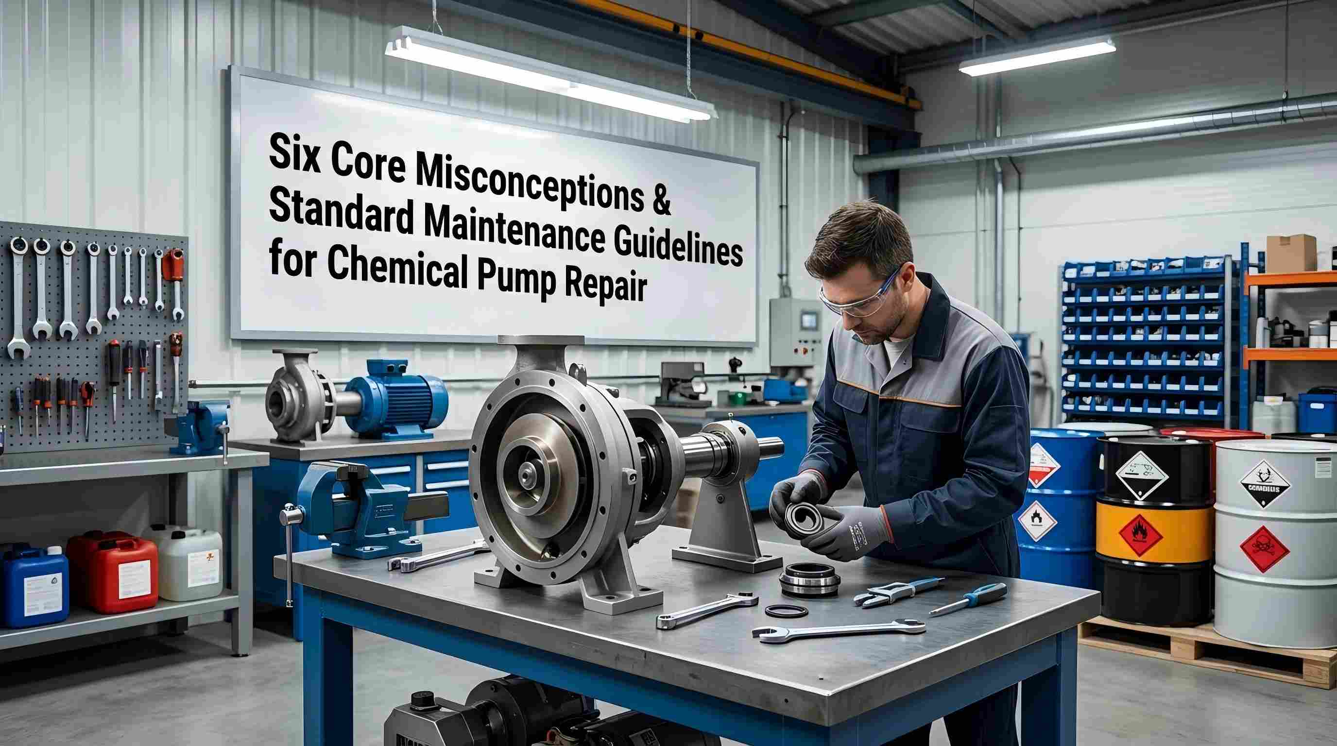 Six Core Misconceptions & Standard Maintenance Guidelines for Chemical Pump Repair