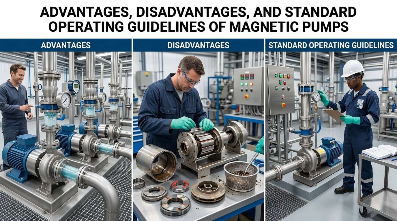 Advantages Disadvantages and Standard Operation Guidelines of Magnetic Pumps