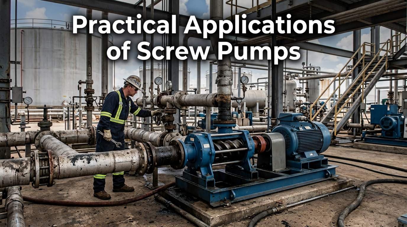 Practical Applications of Screw Pumps