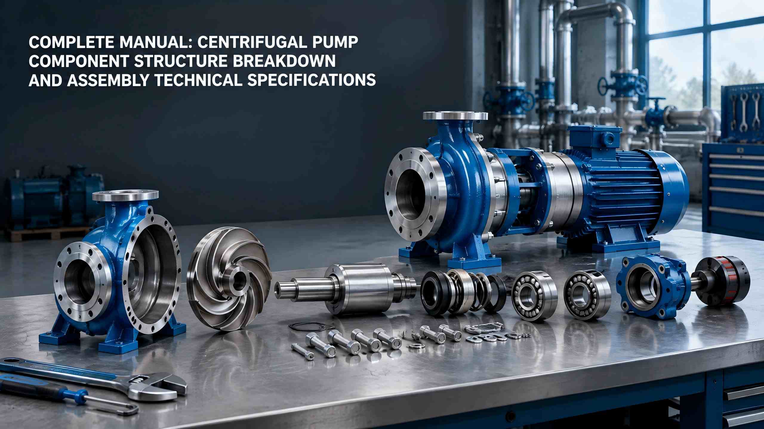 Centrifugal Pump Component Structure Breakdown and Assembly Technical Specifications